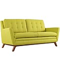 Modway Beguile 71.5 Fabric Loveseat, Green (EEI-1799-WHE)