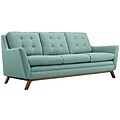 Modway Beguile 83.5W Fabric Sofa, Blue (EEI-1800-LAG)