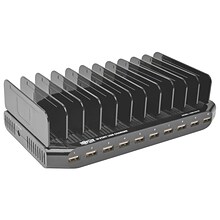 Tripp Lite 10 Port USB Charger 5V 2.4A Per Port Tablet iPhone iPad Laptops