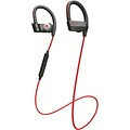 Jabra® Sport Pace 100-97700001-02 Wireless Over-The-Ear Headphone, Red/Black