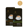 Gourmesso Coffee Small Nespresso-Compatible Lungo Capsules Bundle; 100 Capsules/Bundle (11003)