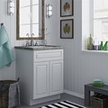 Heartland Cabinetry Keystone 24 Bath Vanity Cabinet; White (5343015PCOM)