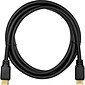 Rocstor (Y10C107-B1) 6' HDMI Male/Male Digital Audio/Video Cable; Black