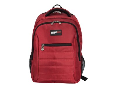 Mobile Edge Laptop Backpack, Crimson Nylon (MEBPSP7)