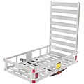Discount Ramps (WCC-500A) ,Economy Hitch Mounted Mobility Scooter Carrier Rack with Ramp