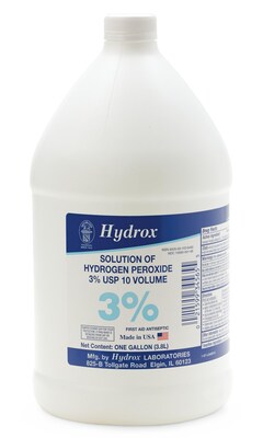 Medline, Hydrogen  Peroxide 3%, 1 gallon, 4/Carton (MDS098002)