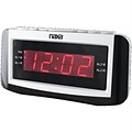 Naxa® NRC-171 PLL Digital Alarm Clock With AM/FM Radio, Snooze and Large LED Display