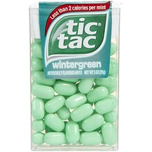 Tic Tac Wintergreen Mints, 2 oz., 60 Pieces/Pack, 12/Box (241-00012)