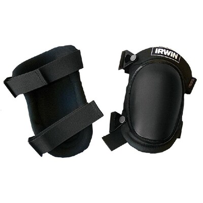 Irwin® 4033014 Hard Shell Foam Knee Pad, Black