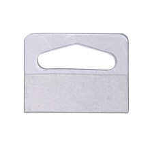 NAHANCO Wide Pressure Sensitive Package Hanger, 100/Pack, 100/Pack