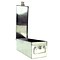 Stalwart™ 75-500 Oversized 12 Metal Storage Lock Box, Silver (844296012633)