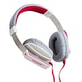 Sunbeam® 72-SB650 Stereo Big Bass Headphone With Microphone, White