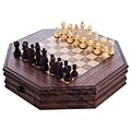 Trademark Games Octagonal Chess and Checkers Set (886511142480)