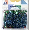 Basting Brights Safety Pins, Size 1, 200/Pkg