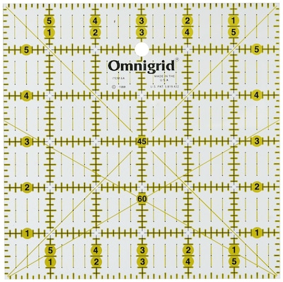 Omnigrid Quilters Square-6X6