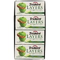 Trident Layers™ Sugar-Free Gum, Green Apple and Golden Pineapple, 12 Packs/Box