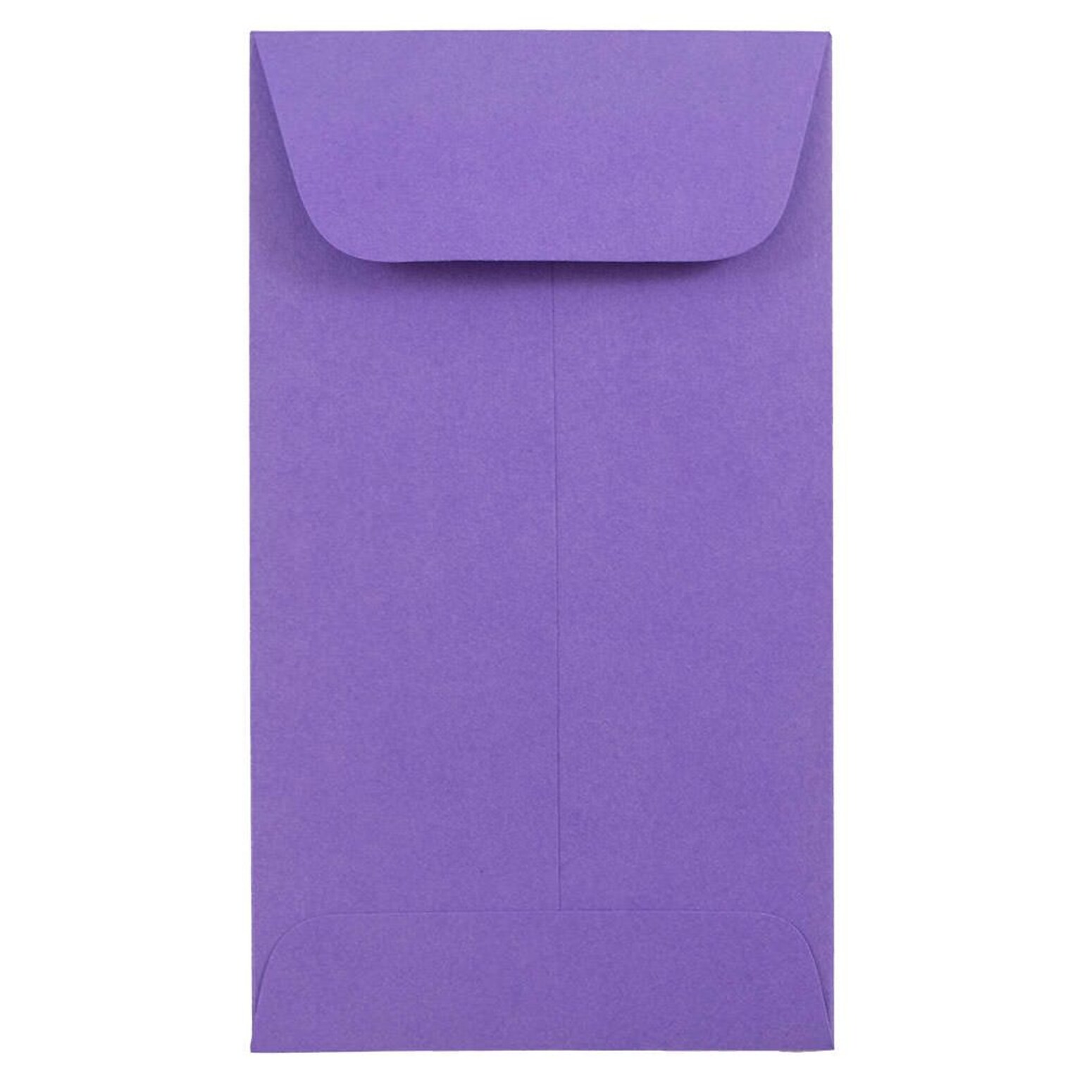 JAM Paper #5.5 Coin Business Colored Envelopes, 3.125 x 5.5, Violet Purple Recycled, 25/Pack (356730550)