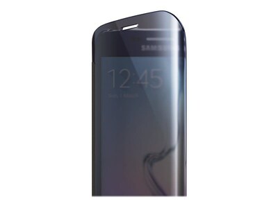 Samsung EF-ZG925BBEGUS Polycarbonate S-View Flip Cover for Galaxy S6 edge; Clear Black Sapphire