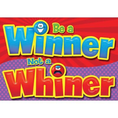 Trend ARGUS Poster, Be a winner, not a whiner