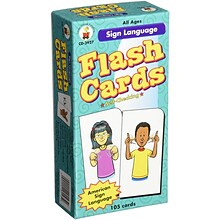 Carson-Dellosa Sign Language Flash Cards