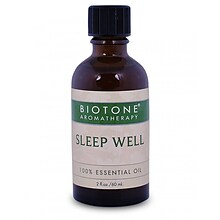 Biotone Essential Oils, Sleep Well, Woodsy Scent, 1/2 oz Bottle (BAEOSLEHZ)