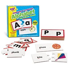 Trend® Fun-To-Know® Early Childhood Puzzles, Alphabet, 2-Sided