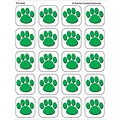 Teacher Created Resources Stickers, Green Paw Print