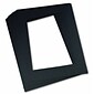 Pacon Pre-Cut Mat Frames, 11.5" x 16.75" Frame, 8" x 10.75" Window, Black, 12/Pack (PAC72560)