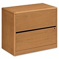 HON® 10700 Series Office Collection in Harvest, 2-Drawer Lateral File