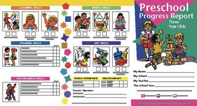 Hayes Preschool Progress Report Record Book, 10/Pack (H-PRC1)