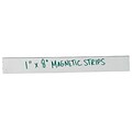 Quill Brand® 1 x 8 Warehouse Label Magnetic Strips, White (LH174)