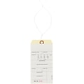 Staples - 6 1/4 x 3 1/8 - (0001-0499) Inventory Tag 2 Part Carbonless # 8 - Pre-Wired, 500/Case