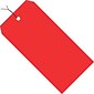 Quill Brand® Shipping Pre-Wired Tag, 13 Pt, 4 3/4" x 2 3/8", Red, 1000/Case (G11053E)