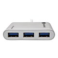 Tripp Lite 4 Port USB 3.1 Portable Hub; Silver (U460-004-4A)