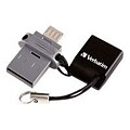 Verbatim® 32GB Store n Go Dual USB Flash Drive for OTG Devices