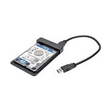 Tripp Lite USB 3.0 SuperSpeed External 2 1/2 SATA Hard Drive Enclosure; Black (U357-025-UASP)