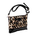 CARA Leopard Quilted Faux Leather Crossbody Bag (11207)