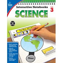 Carson-Dellosa Interactive Notebooks Science Grade 3 Resource Book (104907)