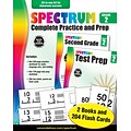 Spectrum Complete Practice and Prep Grade 2 Workbooks and Flash Cards Kit (704967)
