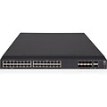 HP® FlexFabric 5700 Fixed Port L3 Switch; JG898A, 32 Port, Gigabit Ethernet, Rack-Mountable, Black