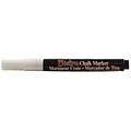JAM PAPER Bistro Chalk Markers, Fine Tip, White Ink (526482WH)