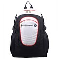 BMW Motorsports Navy Blue/White Polyester Casual Backpack (BMJ-103)