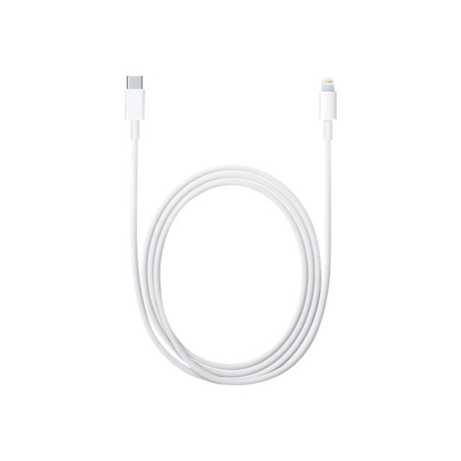 Apple USB-C To Lightning Cable - iPad / iPhone / iPod Charging / Data Cable - Lightning / USB - 6.6 Ft - MKQ42AM/A - White