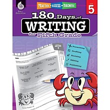 180 Days of Writing for Fifth Grade, Paperback (51528)