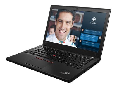 Lenovo® ThinkPad X260 12.5 Ultrabook, LCD, Intel Core i7-6600U, 256GB, 16GB, Windows 7 Professional, Black