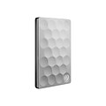 Seagate® Backup Plus Ultra Slim 2TB Portable External Hard Drive, Platinum (STEH2000100)