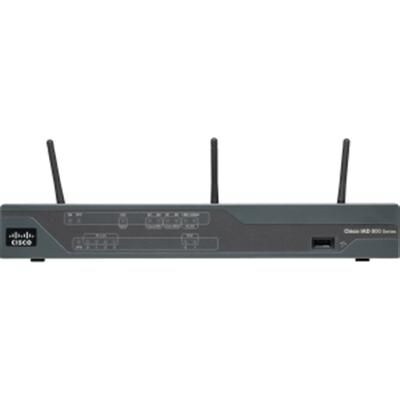 Cisco™ C881WAK9 Fast Ethernet Integrated Services Wireless Router; 54 Mbps, 5 Port