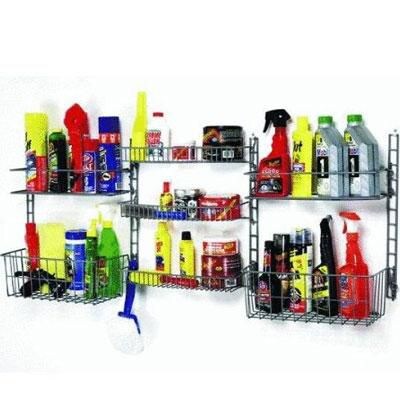 Panacea™ Grayline® Housewares Deluxe Garage Organizer Shelf; 49.5 x 18 x 7.3, Platinum (410187)