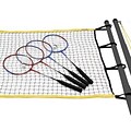 Triumph Sports USA Spalding® 28 3/4 x 13 3/4 x 5 1/2 Recreational Badminton Set; Grey/Yellow (SP35-7208)