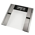 American Weigh Scales Quantum Body Fat and Water Scale; Silver, 396 lbs.